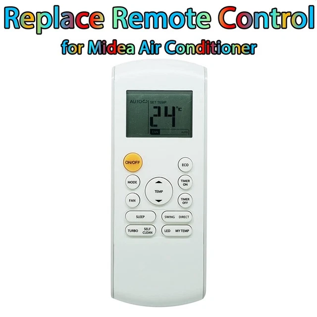 Télécommande Universelle AC RG57A4/bfem For Climatiseur RG57B/BGE RG57A/BGE RG57A6/bfem RG57A7/bfem RG57A2/bfem