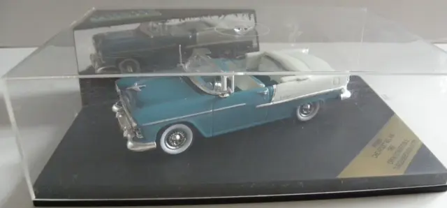 1/43 Chevrolet BEL AIR Convertible 1955 VITESSE Turquoise / India Ivoiry
