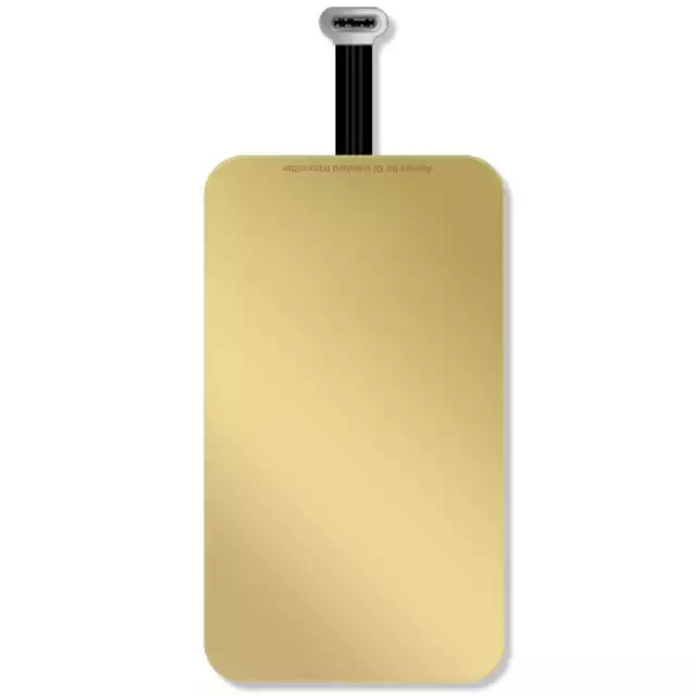 Adaptador Inalámbrico USB Tipo C 1A para Teléfono Android Dorado