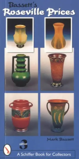 Vintage Roseville Pottery Field Price Guide w Shapes #s Measurements Pattern Etc