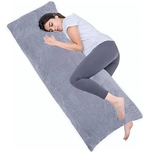 Full Body Pillow for Adults Long Pillow for Sleeping Big Pillows for Bed Firm