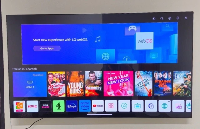LG OLED55C14LB 55& Smart 4K Ultra HD HDR OLED TV with Google Assistant ...