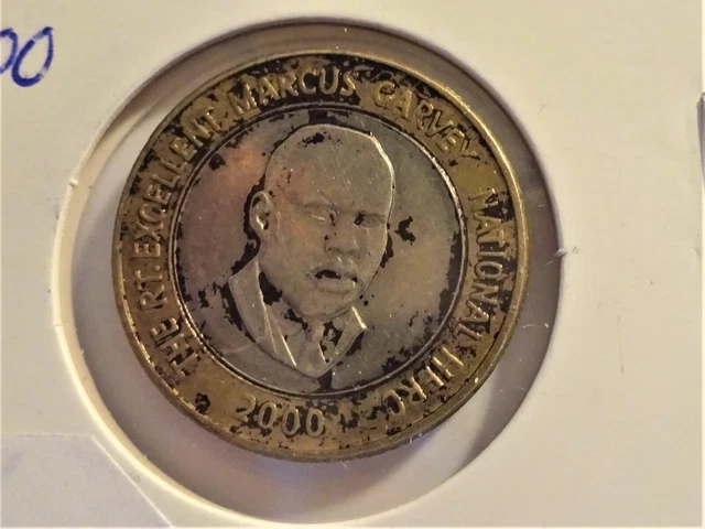 Jamaca Coin   $20.00   Arcus Carvey  2000