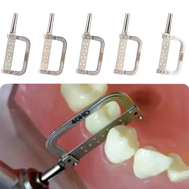 EXP ORTHODONTIQUE RÉDUCTION de l'émail interproximal IPR Double -- SAW