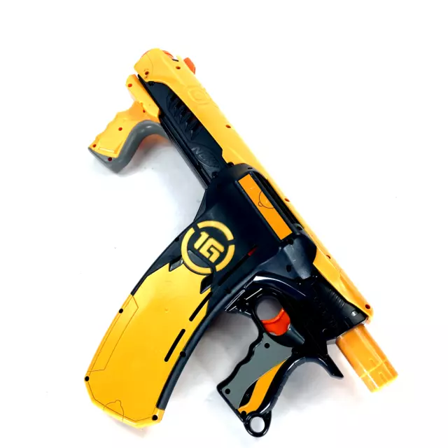 NERF - 1G Dart Tag - Quick 16 Blaster - YELLOW - Gun Great Working  Condition