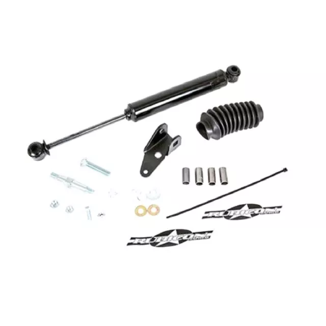 Rubicon Express RXT2000B-JK Steering Stabilizer / Relocation Kit for Wrangler JK