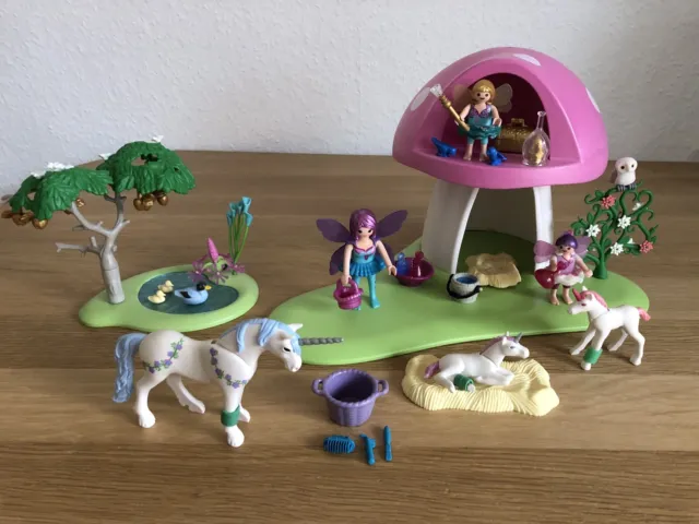 Playmobil 6055 Feenwäldchen mit Einhornpflege