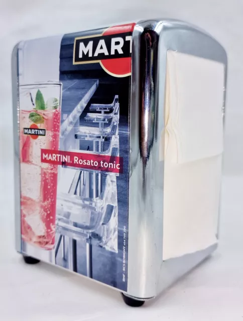 Distributeur publicitaire de serviettes MARTINI