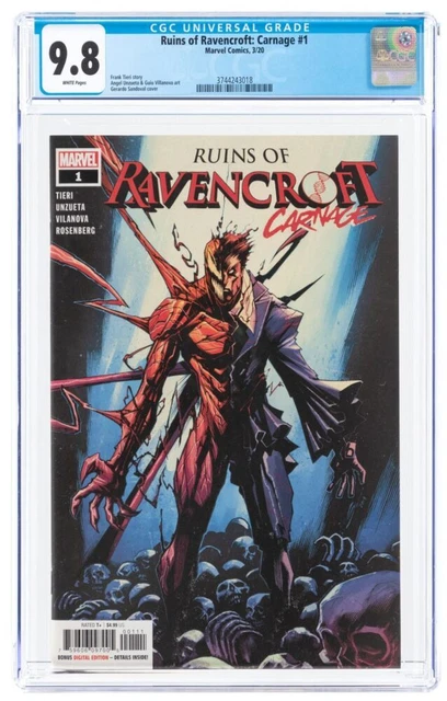 Ruins of Ravencroft: Carnage #1 (Marvel, 2020) CGC 9.8 - KEY