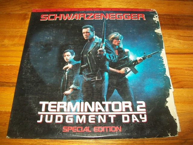 TERMINATOR 2: JUDGMENT DAY 2-Laserdisc LD WIDESCREEN SPECIAL EDITION!
