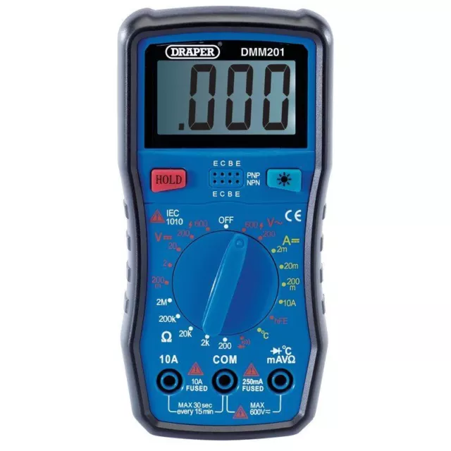 Draper Digital Multimeter 41818