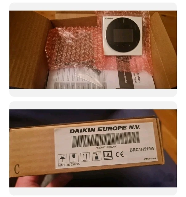 Télécommande De Climatisation Filaire Bluetooth Daikin Modoka BRC1H5119W7 .Neuf