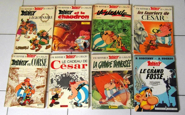 Six figurines Astérix et Obélix - Label Emmaüs