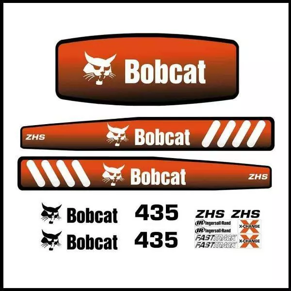 Bobcat 435 Decal Sticker Kit for Mini Excavator