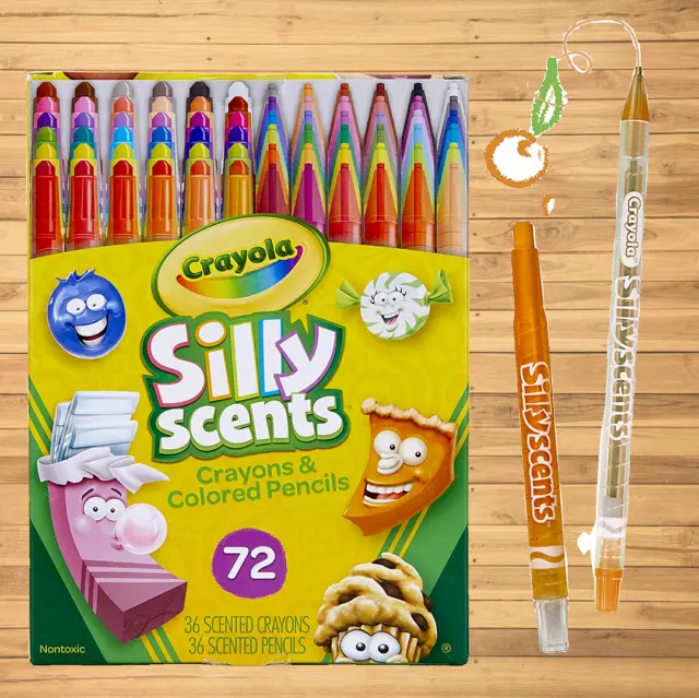 Crayola Silly Scents Twistables Crayons, Sweet Scented Crayons