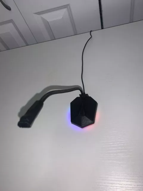 USB Computer Microphone, Plug RGB Desktop Omnidirectional Condenser PC Laptop