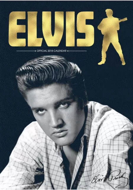 Danilo Official Elvis Presley 2018 A3 Wall Calendar [Rectangular] 30 x 42 cm