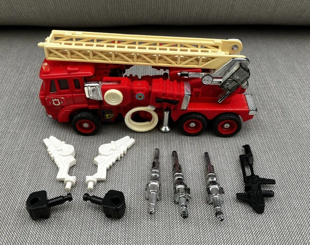 TRANSFORMERS: Inferno: El Intrépido Bombero Autobot en la Serie G1 de