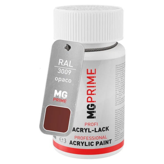 RAL 3009 Oxidrot opaco Stilo di ritocco da 50 ml ad asciugatura rapida