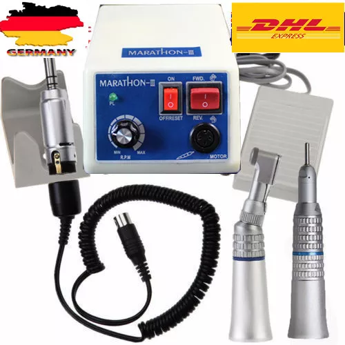 Dentaire Lab Marathon Micromoteur N3 +Dental 2pc pièce à main 35K RPM Micromotor