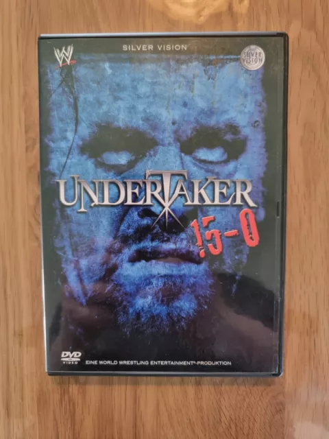 WWE - Undertaker 15:0 auf DVD, Deutsch, WWF AEW Wrestling, Triple H, rar, selten