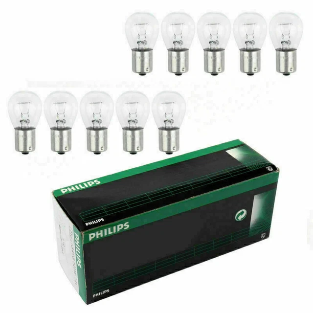10PCS Fits Philips 13498 24V 21W P21W BA15s Standard Signal Light Lamp Bulb T7