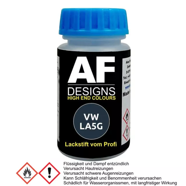 Lackstift für VW / Volkswagen Perlblau LA5G schnelltrocknend Tupflack Autolack