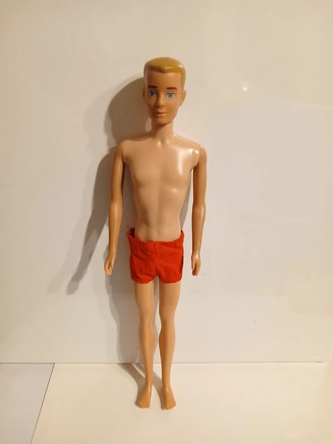 Poupée Ken Mattel Vintage Avec Habits De Cérémonie De Marié