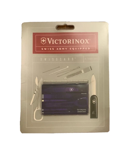 Victorinox Swiss Card Amethyst Brand New in Plastic Card Made in Switzerland Victorinox Swiss Card Amethyst Brand New in Plastic Card Made in Switzerland