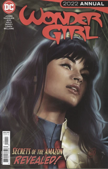 Wonder Girl 2022 Annual #1 Cover A Joelle Jones Vf/Nm Dc Hohc 2022
