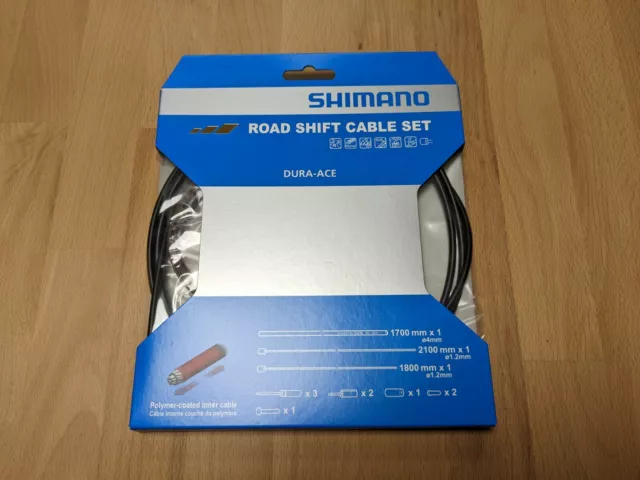 Shimano Schaltzug Set polymerbeschichtet road shift cable DURA-ACE