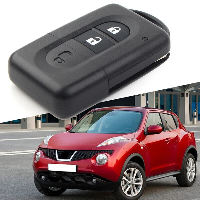 Remote Car Key Shell Case 2 Button for Nissan Micra Xtrail Qashqai Juke  Fob