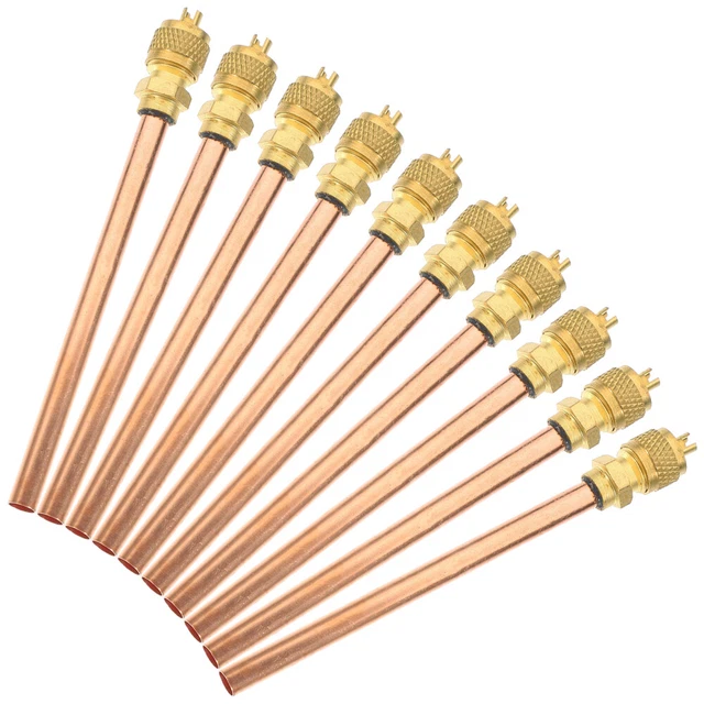 10pcs Air Conditioner Service Access Valves Fridge Service Access Valves