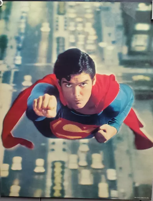 Big Poster Superman O Filme 1978 LO01 Tamanho 90x60 cm