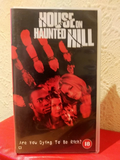 Haunted Hill – Gruselfilm VHS Mit Geoffrey Rush, Remake Von 'Das Haus Auf Dem Geisterhügel'