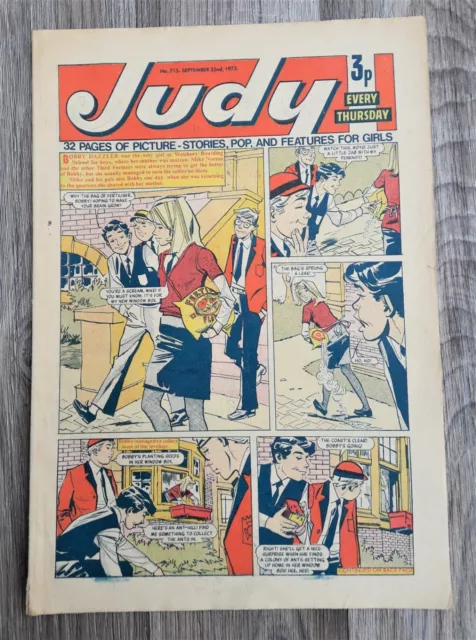 Vintage ‘Judy’ Comic No.715 September 22nd, 1973 50 years old! Collectable  RARE