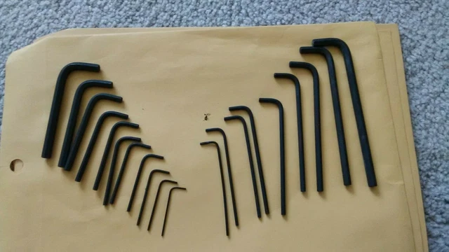 Craftsman 20 Piece Hex Key Set Mm 946696A  Original Bag Great Shape/ Great Buy
