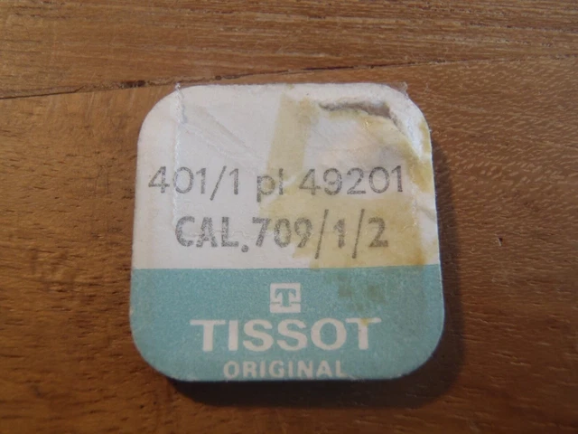 2 Tiges De Remontoir TISSOT Origine Pour Calibre 709/1/2 - Pièce Horlogerie Neuf Sans Emballage