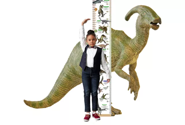 Regla Crecimiento de pared - Dinosaurios - niños y niñas 3