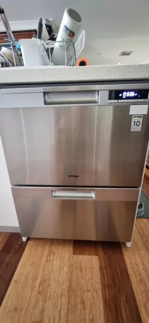 Omega 60cm Double Draw Dishwasher ODD614X