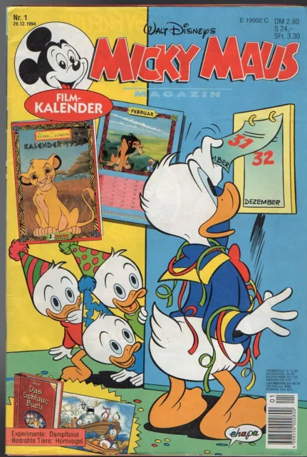 Micky Maus   Sie Wählen  1 Heft aus 1994  ab 5 auktionen portofrei