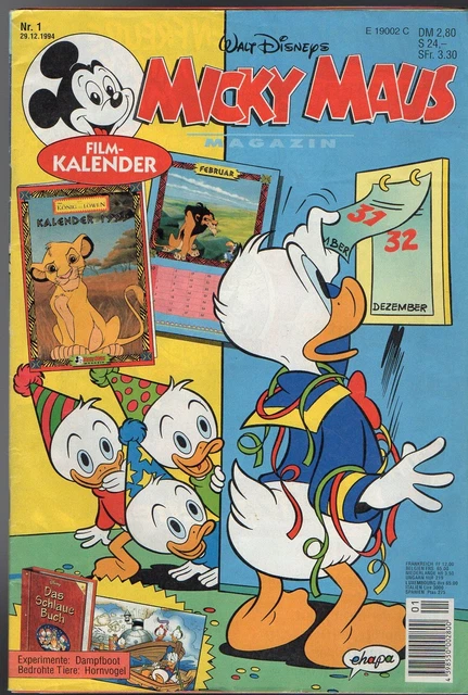 Micky Maus   Sie Wählen  1 Heft aus 1994  ab 5 auktionen portofrei