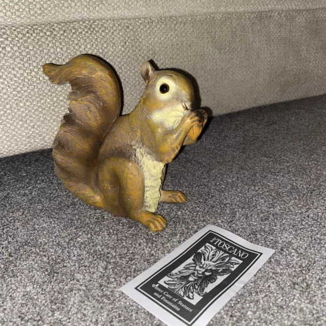 Eichhörnchen Garten Tier Ornament realistisch rotes Eichhörnchen Outdoor Statue