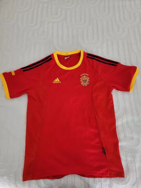 adidas Originals Retro Spain Football Jersey In Red CE2340