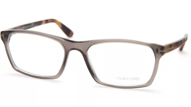 NEW TOM FORD TF5295 020 Gray Eyeglasses Frame 56-17-145mm B38mm Italy ...