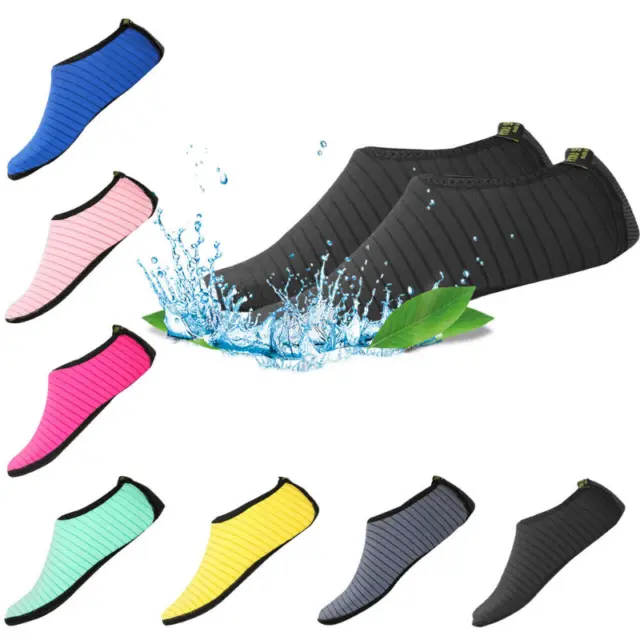 Water Shoes Men Women Skin Socks Aqua Surf Beach Yoga Swim Barefoot Quick-Dry