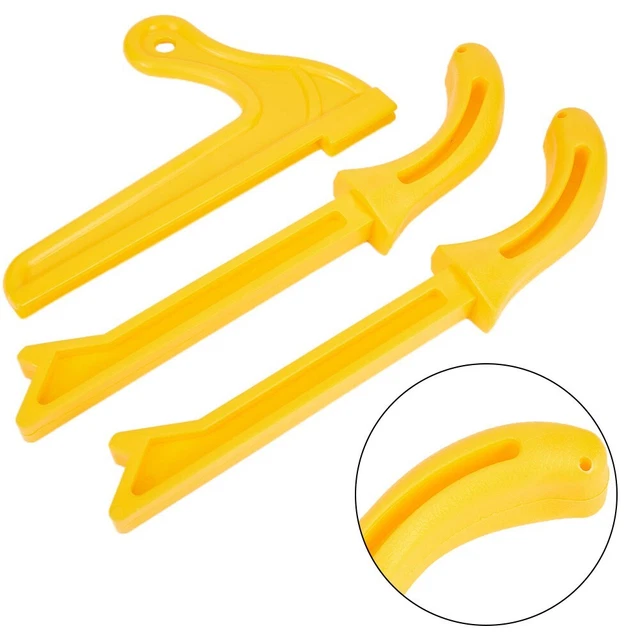 Embrague barra de presión amarillo carpintero artículos para el hogar 3 piezas carpintería
