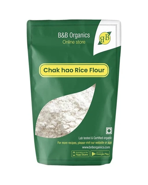 Reismehl Bio Chak Hao Reines Reismehl für Idly Dosa und Roti Packung mit 500 g