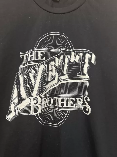 The Avett Brothers T-Shirt Black Size Large