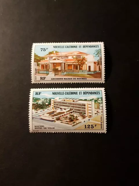 France Nouvelle Calédonie Poste Aérienne Pa N°174/175 Neuf ** Luxe Mnh 1975